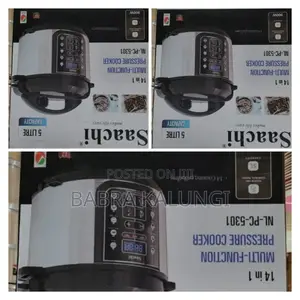 5litre Saachi Multipurpose Pressure Cooker