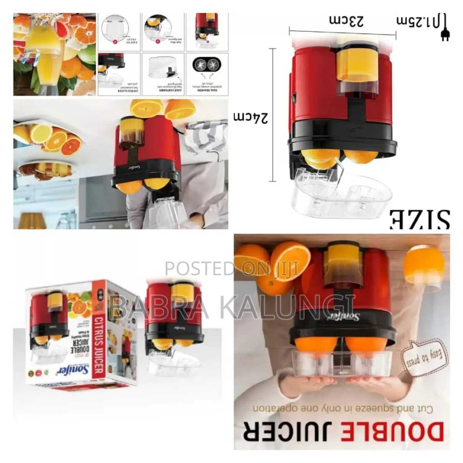 Electric Double Juicer