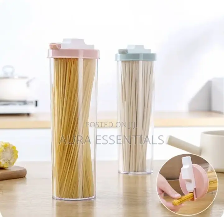 1pc Spaghetti Storage Container, Cereal Food Box