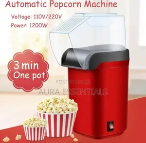 Minijoy Electric Portable Popcorn Maker