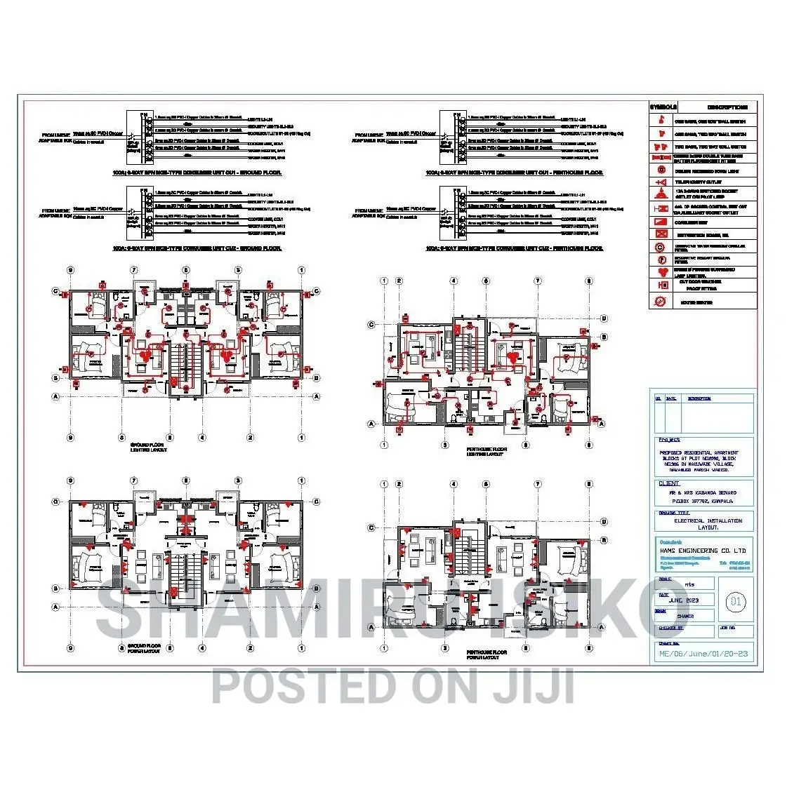 Detailed Electrical and Mechanical Drawings