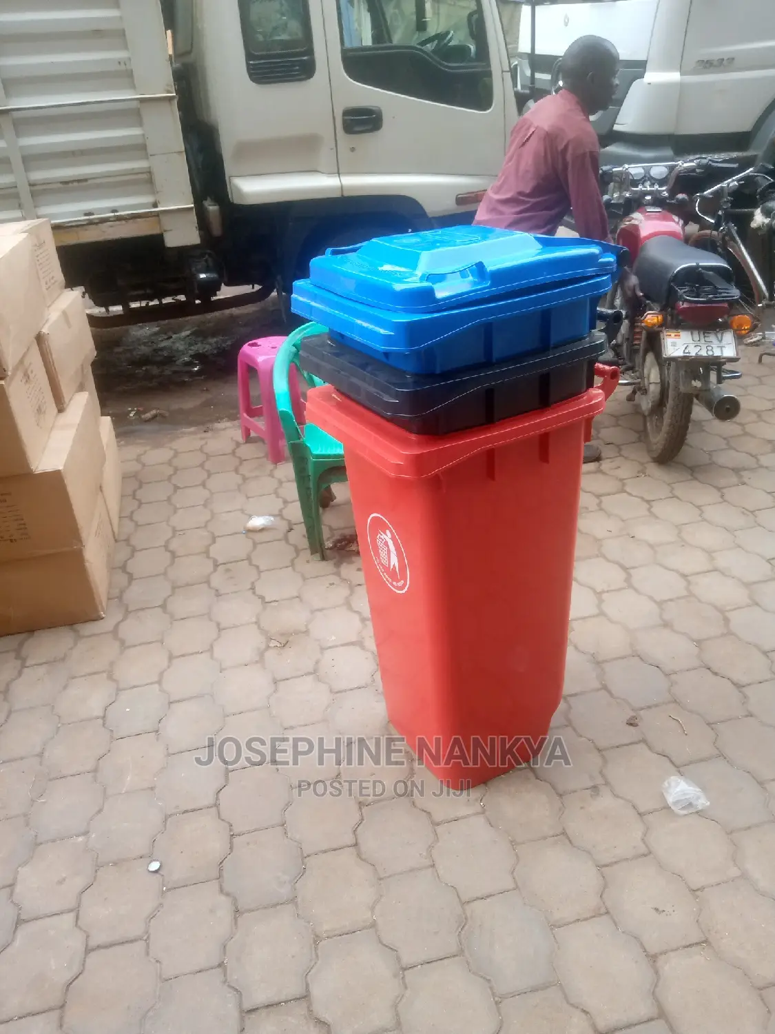Wheel Dust Bin ,120 Litres