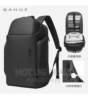 15.6” Anti Theft Laptop Backpack With Usb Charging Port