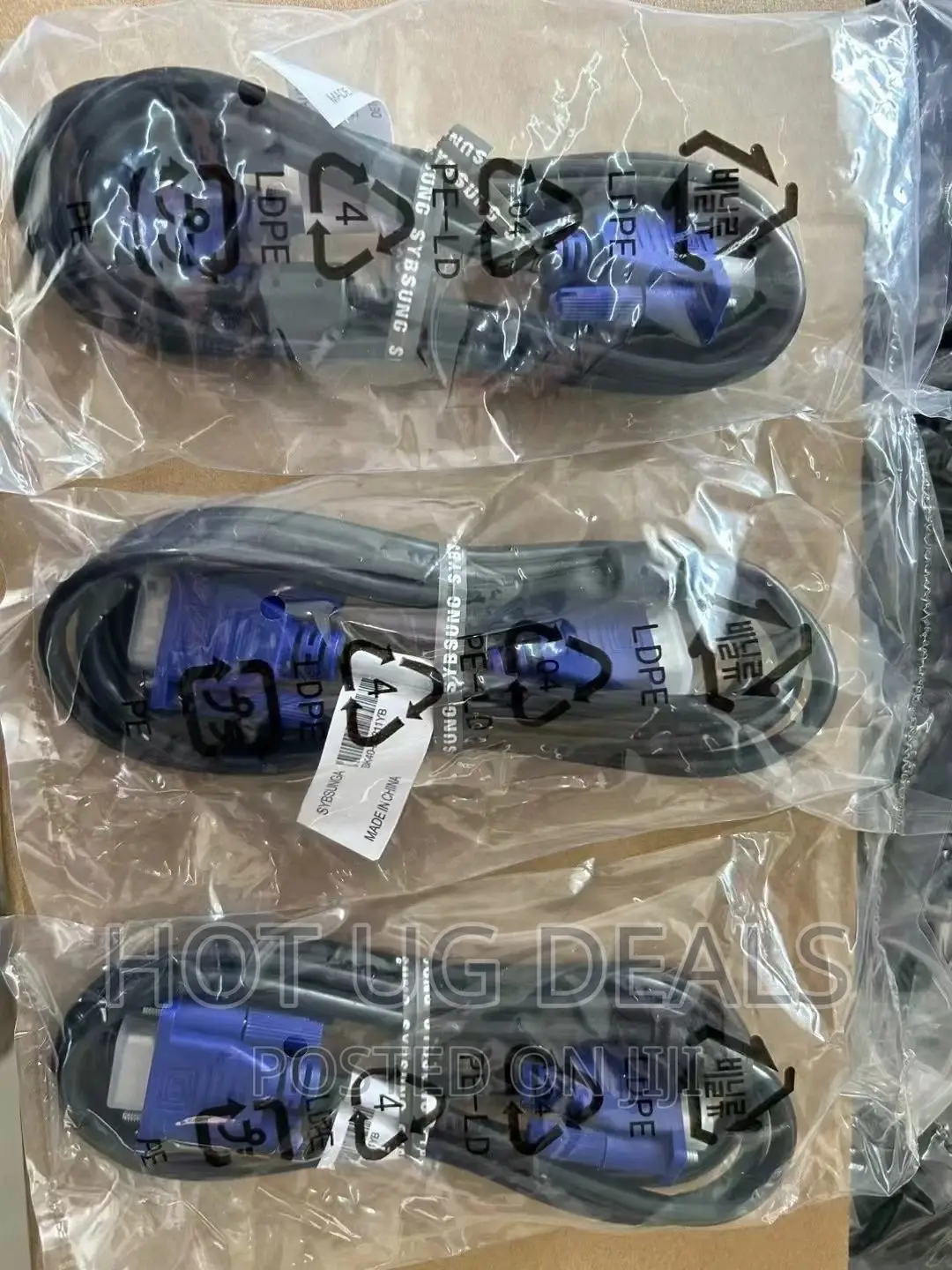 1.5 M PVC Samsung Black VGA Cable, for Computer - Black