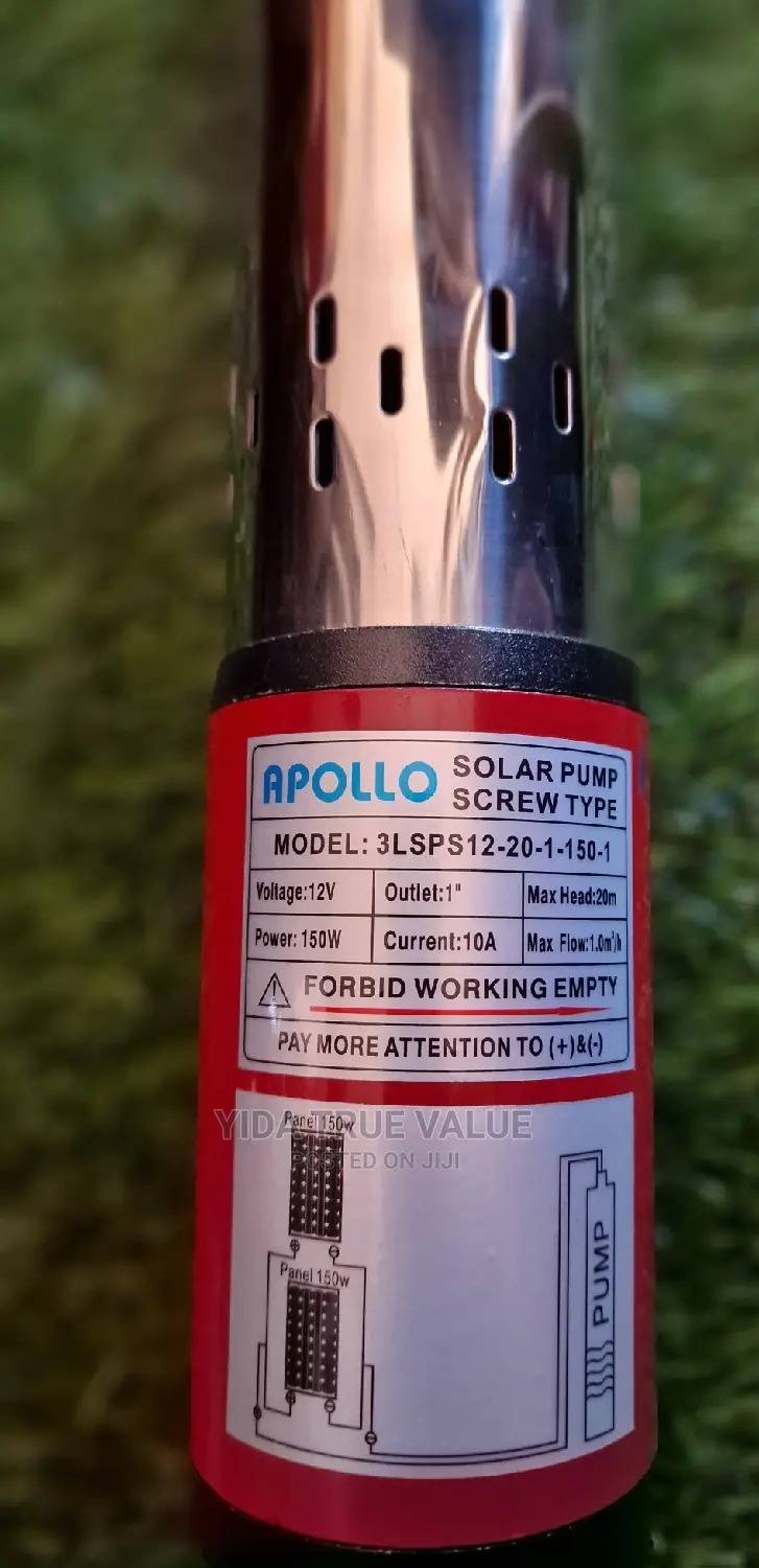 Solar Water Pump 20m , 150w