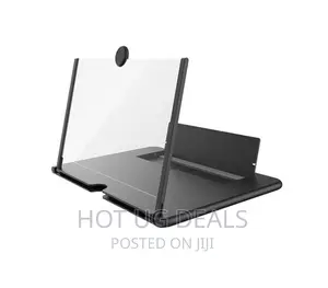 12" Phone Screen Magnifier Video Expander HD Foldable- Black