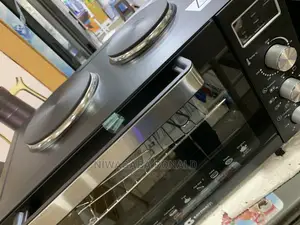45L Microwave Oven With Double Hotplate