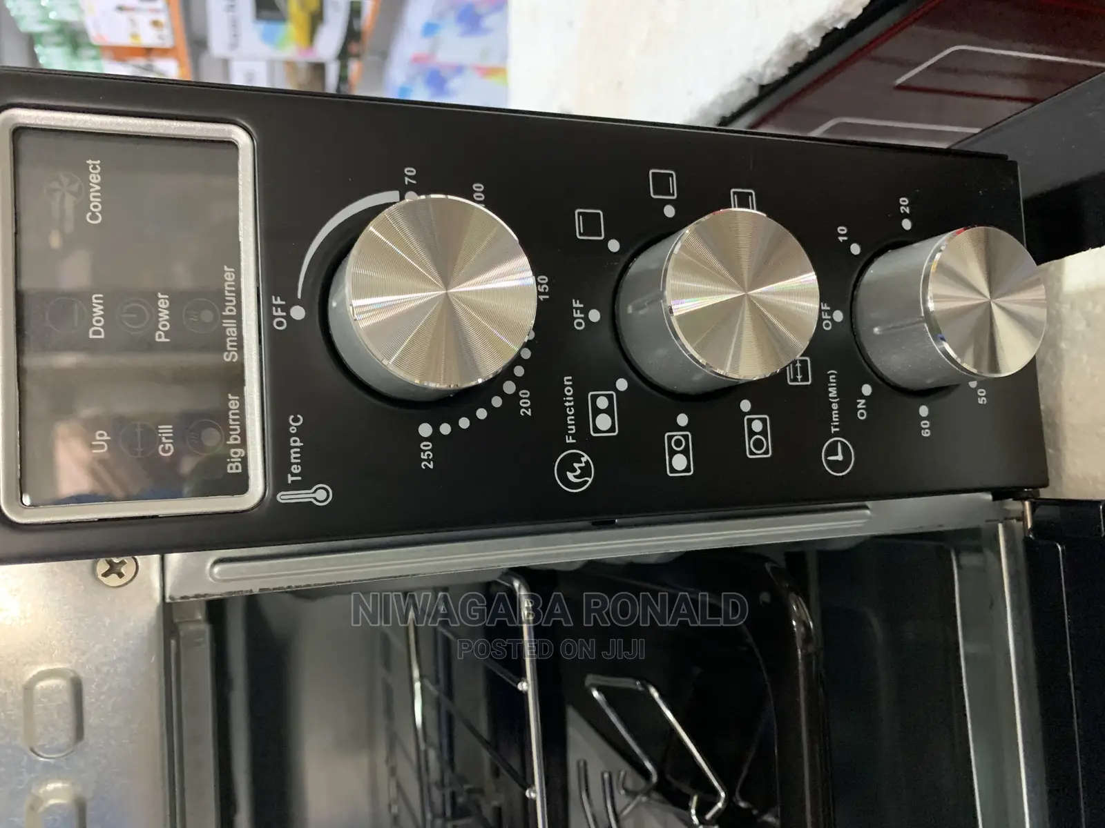 45L Microwave Oven With Double Hotplate