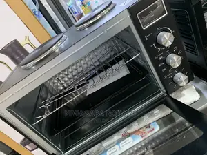 45L Microwave Oven With Double Hotplate