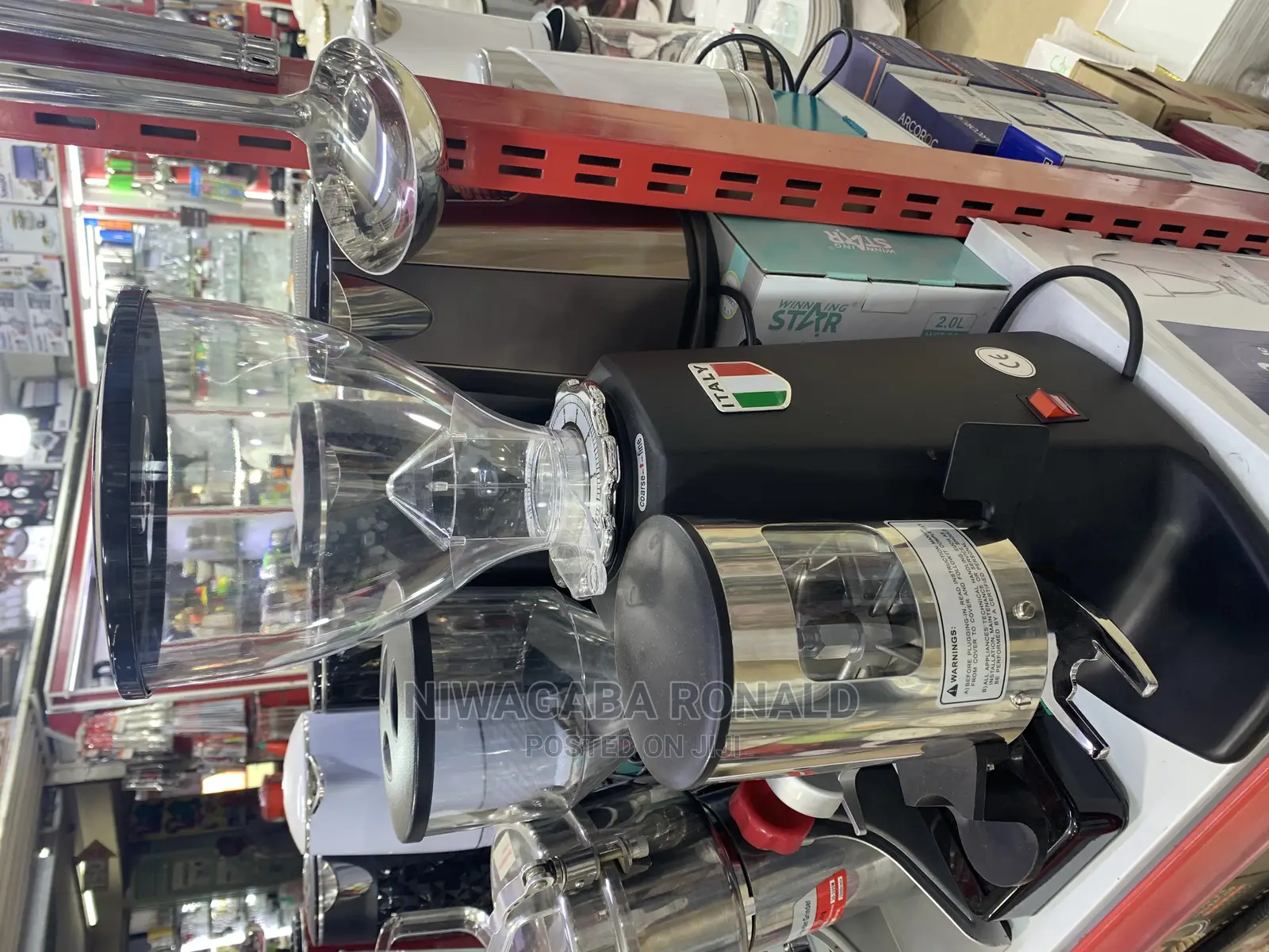 Classic Commercial Electric Italian Coffee Grinder