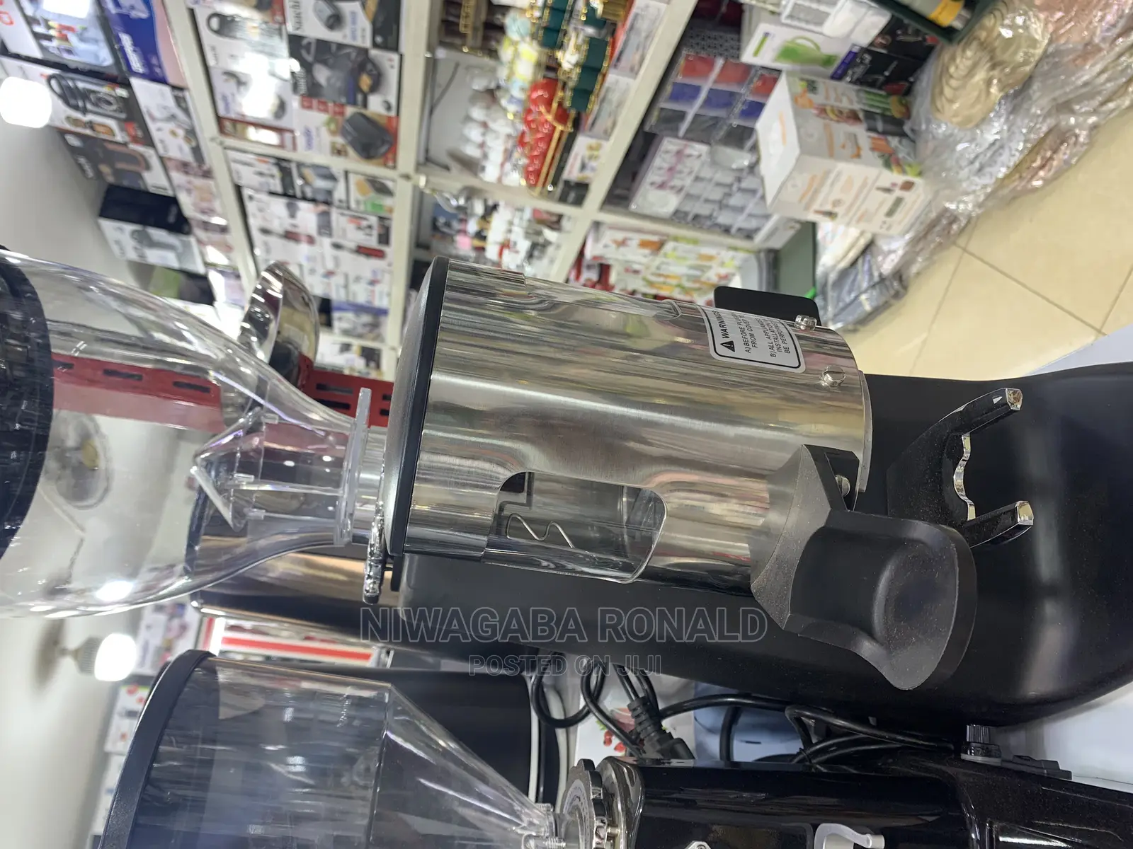 Classic Commercial Electric Italian Coffee Grinder