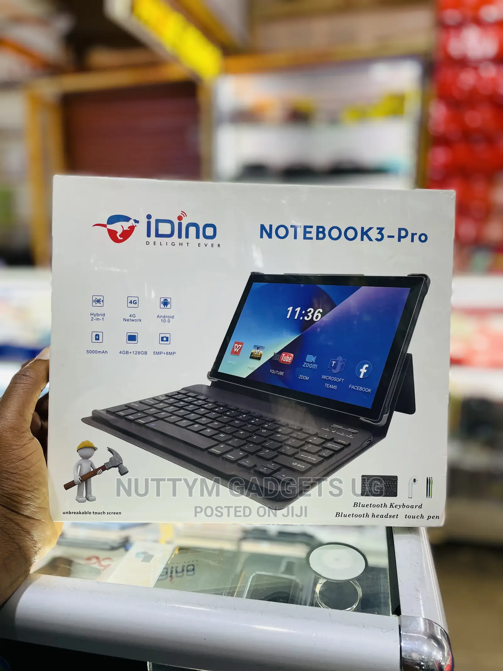 New Idino Notebook 3 Pro 128 GB White