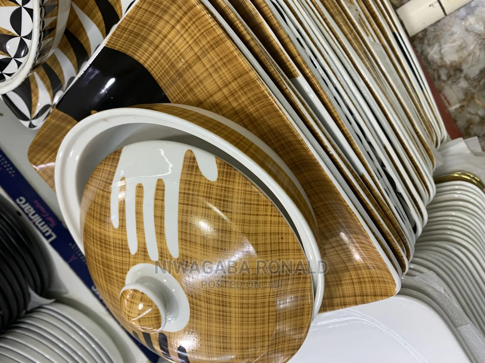 Classic Animal Print Dinner Plates Bowls