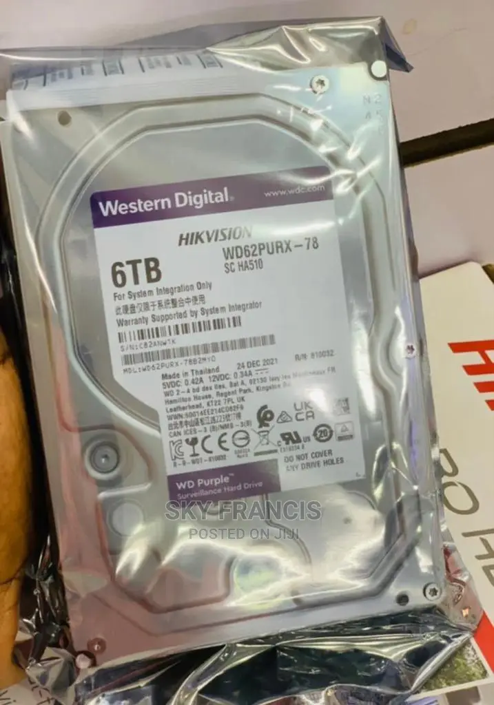Hard Disk 6tb