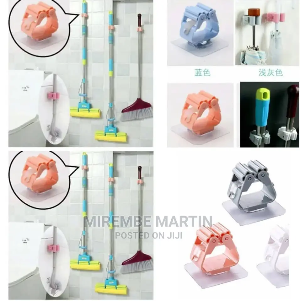 Mounted Mop Holder