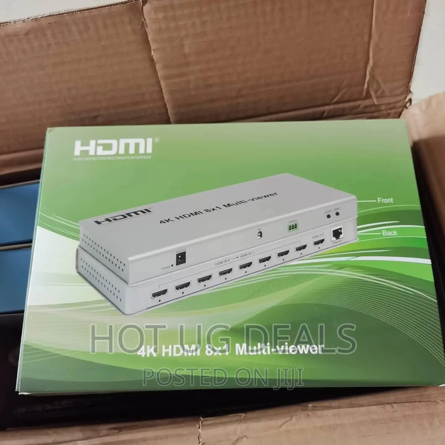 8-port Hdmi Switch Splitter - Grey