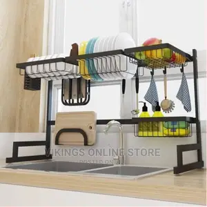 Dish Drying Draining Rack, Over the Sink Display Stand