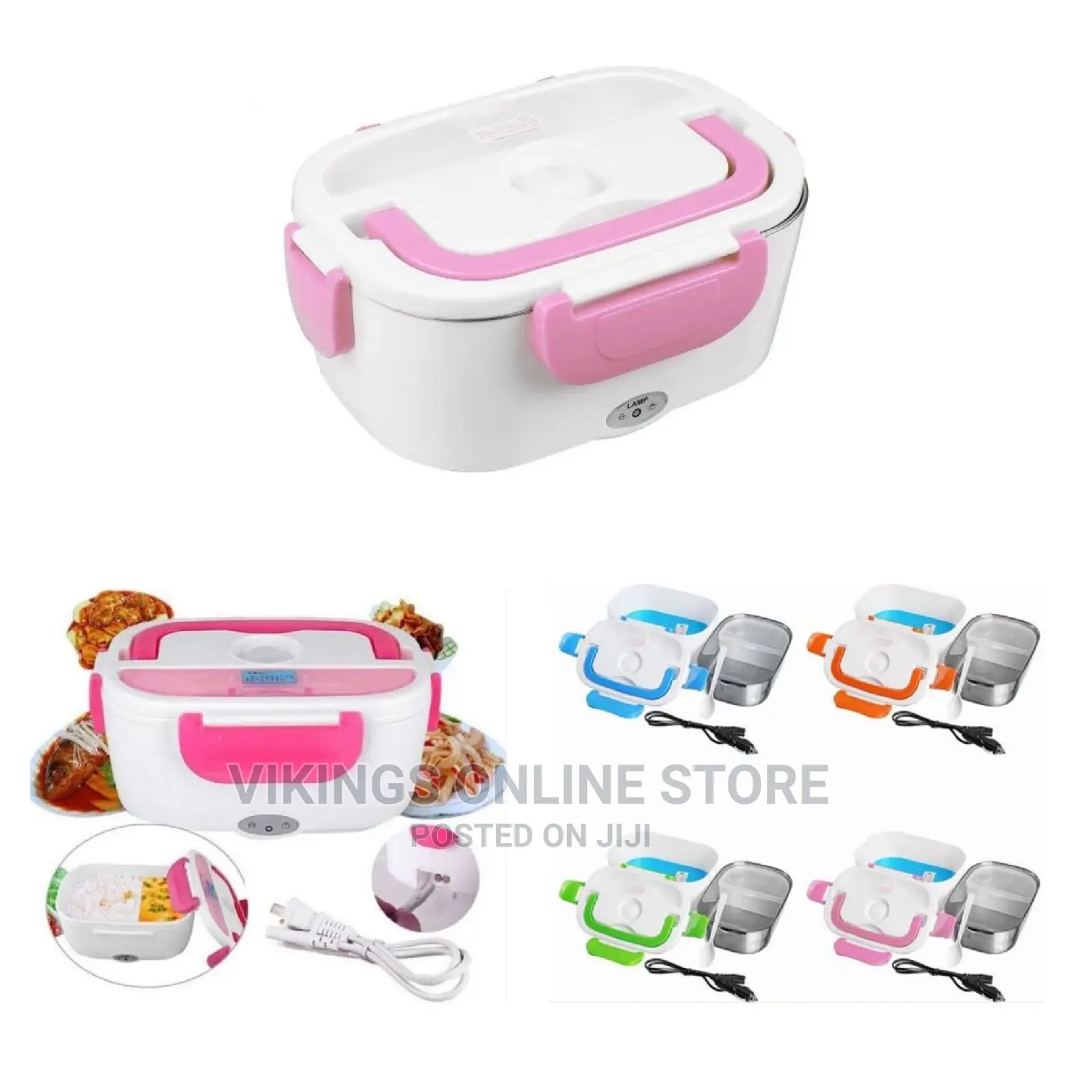 Portable Electric Lunch Box Car Food Warmer-
