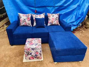 Mini Blue L Sofa