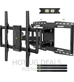 Lightbox 32” – 75′′Double Arm Strong Tv Wall Bracket – Black