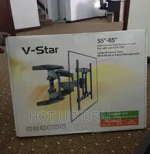 V Star Full Motion Adjustable Tv Wall Mount 32 To 85 Inches