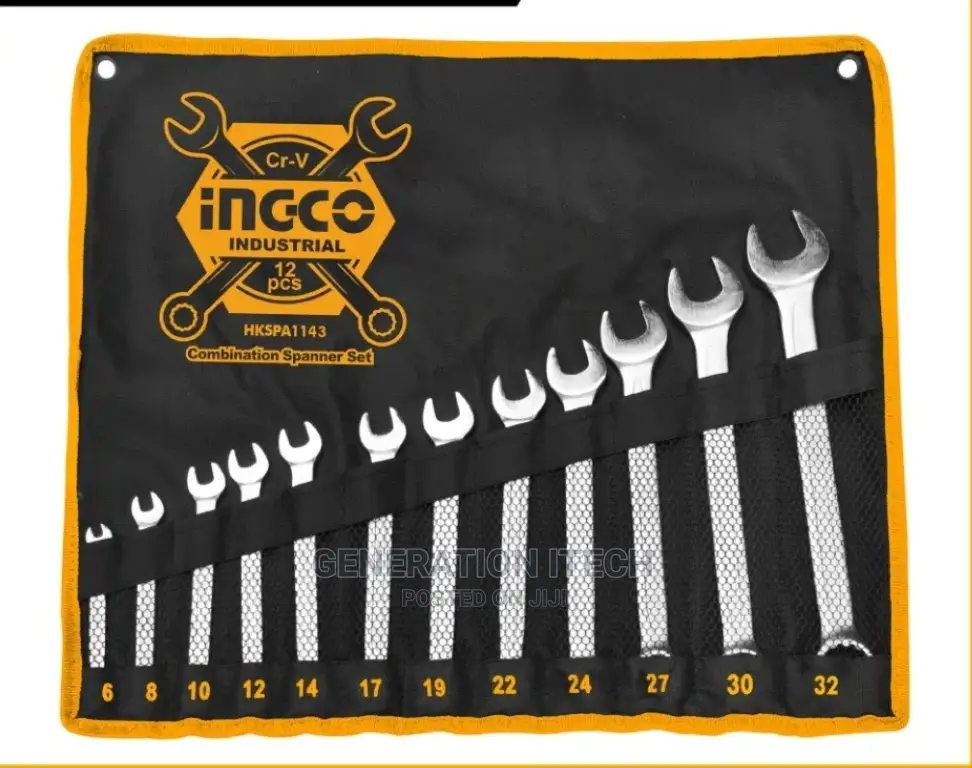 Combination Spanner Set 6-32mm Iht-12pcs