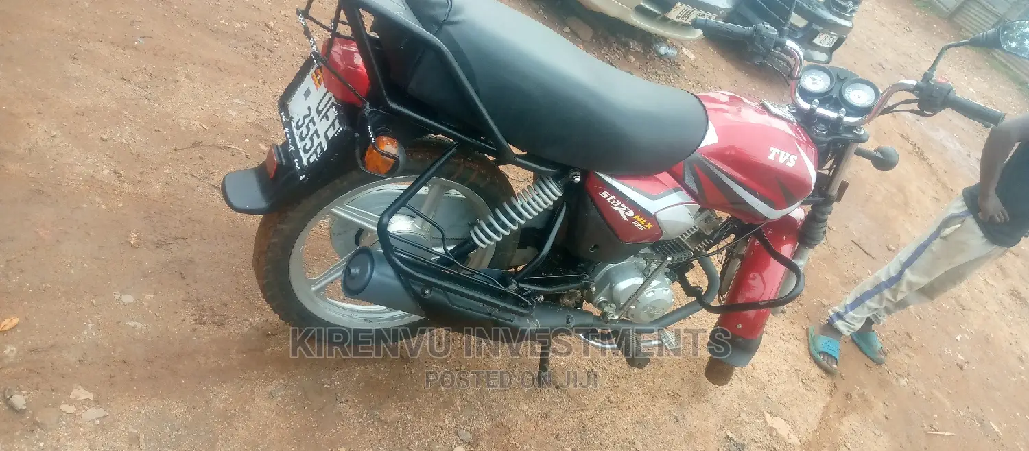 TVS HLX 125 2017 Red
