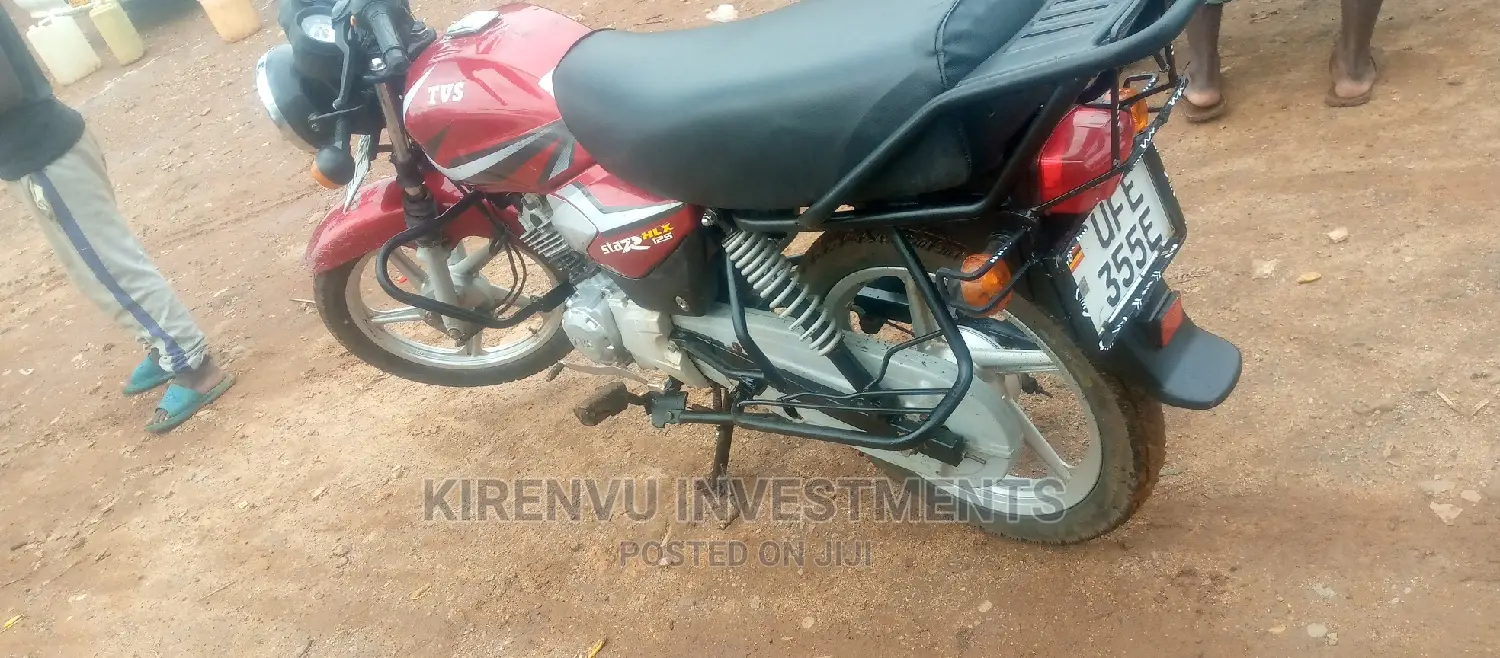 TVS HLX 125 2017 Red