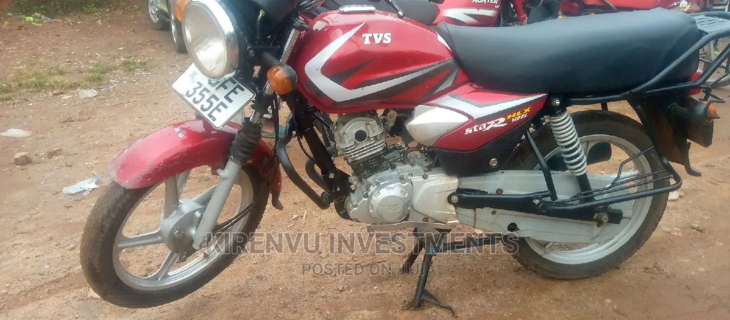 TVS HLX 125 2017 Red