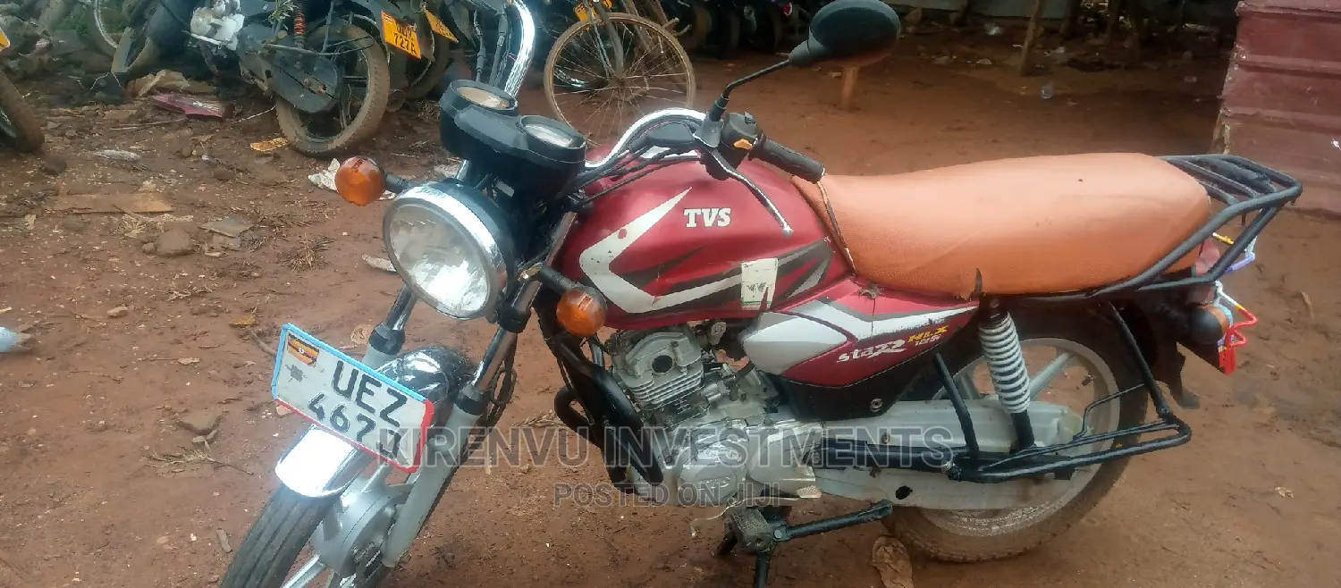 TVS HLX 125 2018 Red