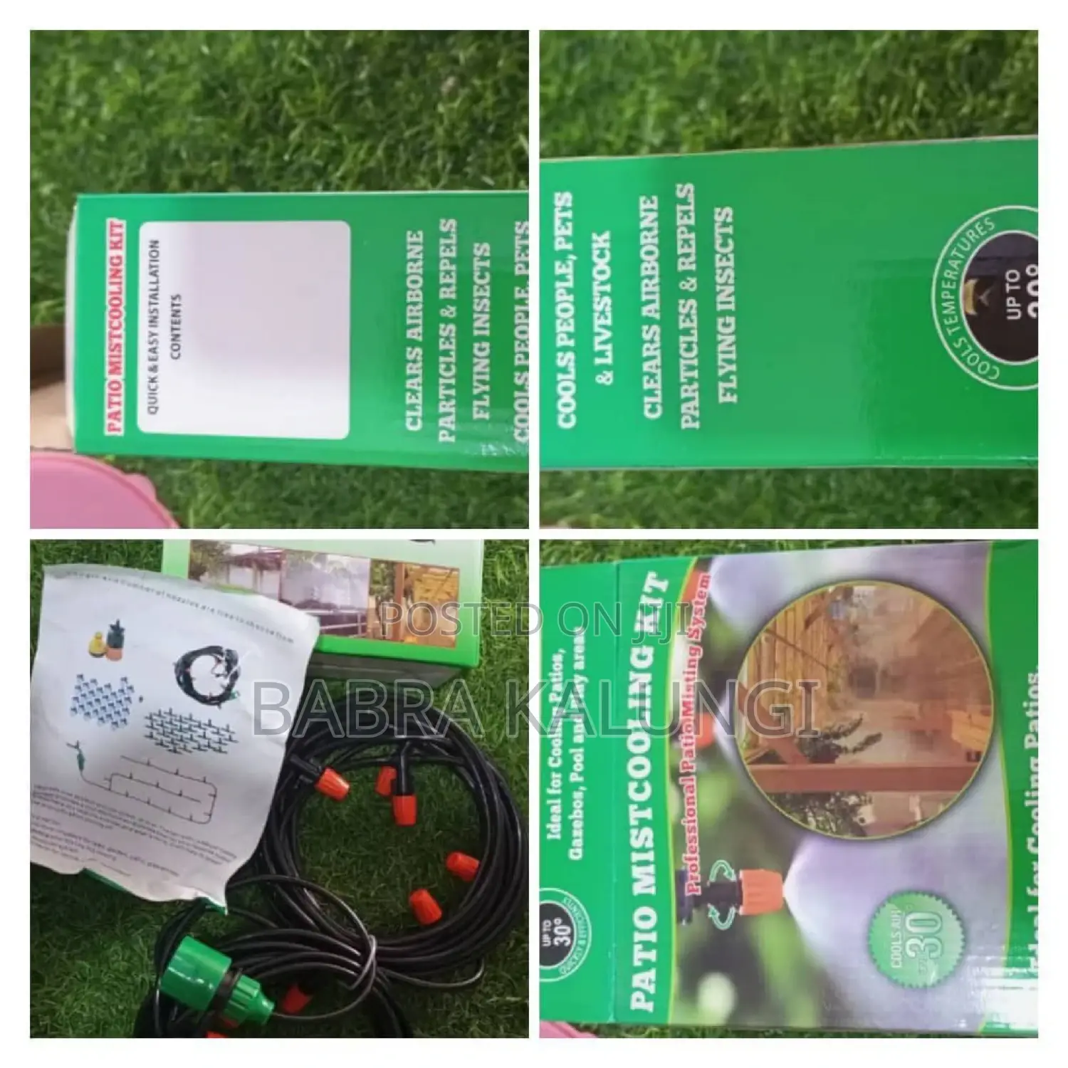 Patio Mist Cooling Kit/Garden Sprayer