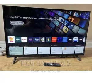 LG Uhd TV 43 Inches Up75 Series, HDR Webos Smart Ai Thinq