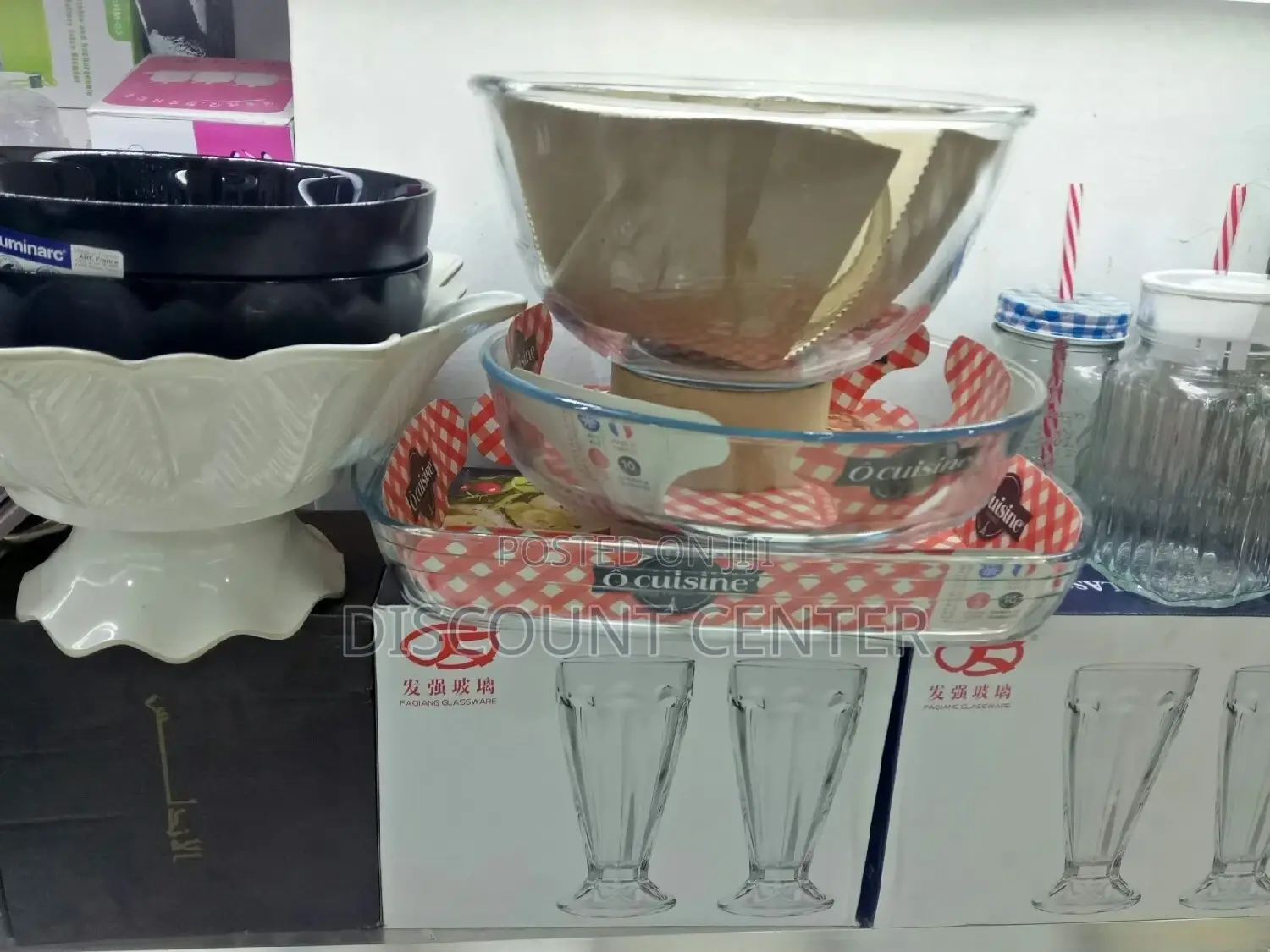 Oven Glass Square Dishes and Bowls