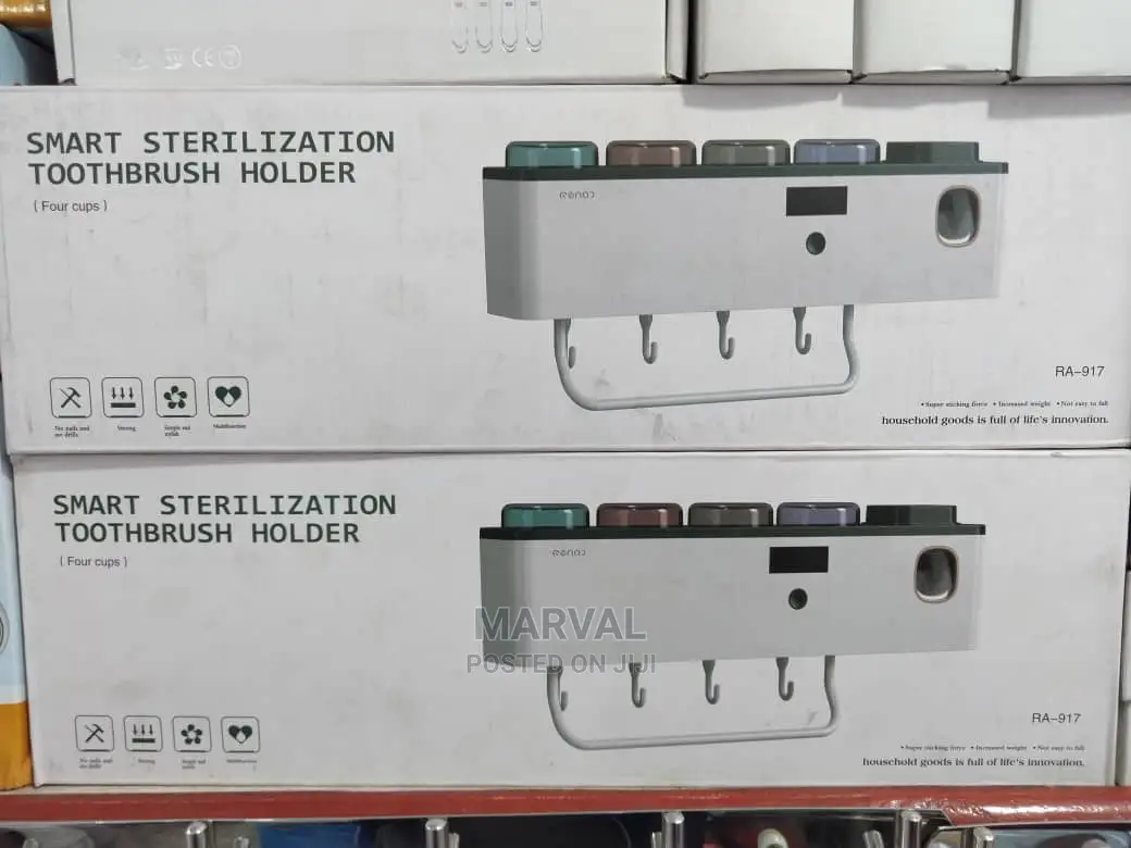 Smart Sterilization (Multi-Functional Tooth Brush Holder)