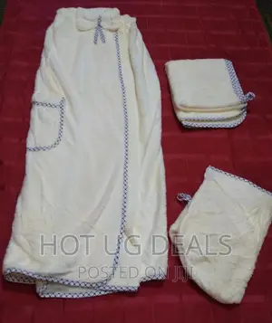 3pcs Bath Skirt Towel Set, for Beauty Salon -Colour May Vary