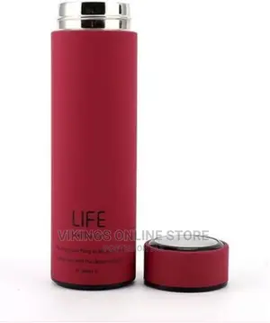 Life Stainless Steel Tea Water Flask Vacuum Bottle, 450ml