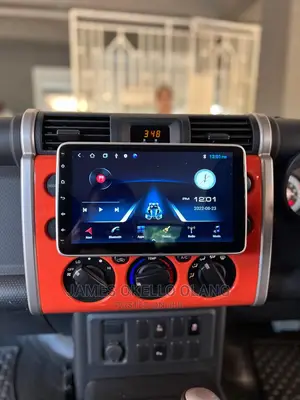 Tesla Radio Fitted in Fj Cruiser