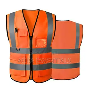 Women Men Night Work Reflector Vest