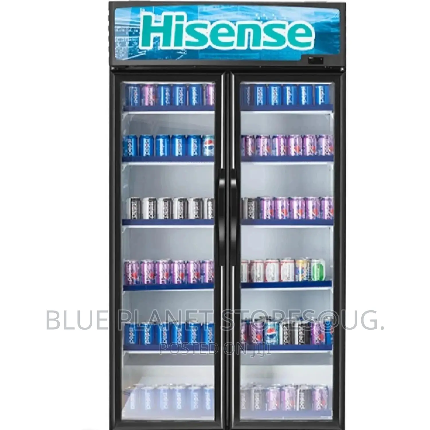 HISENSE 810litre Double Door Display Chillers/Refrigerators
