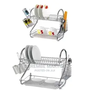 2 Layer Steel Dish Rack