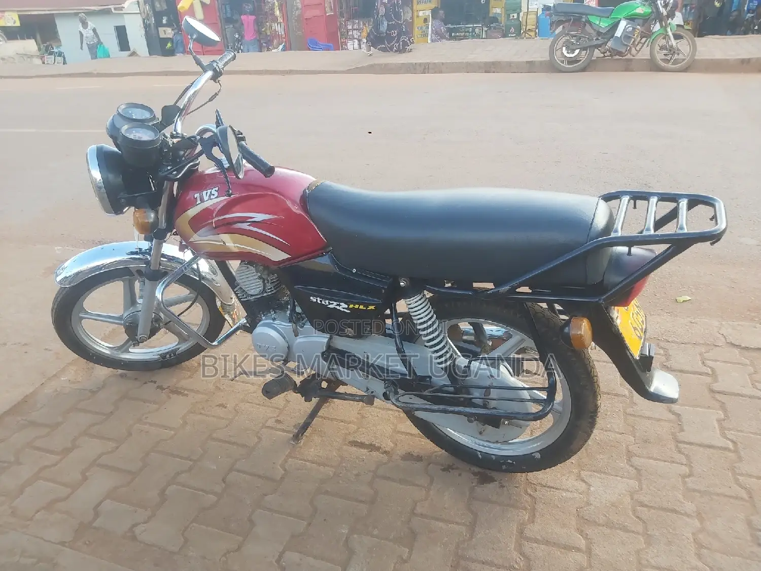 TVS XL 100 2009 Red