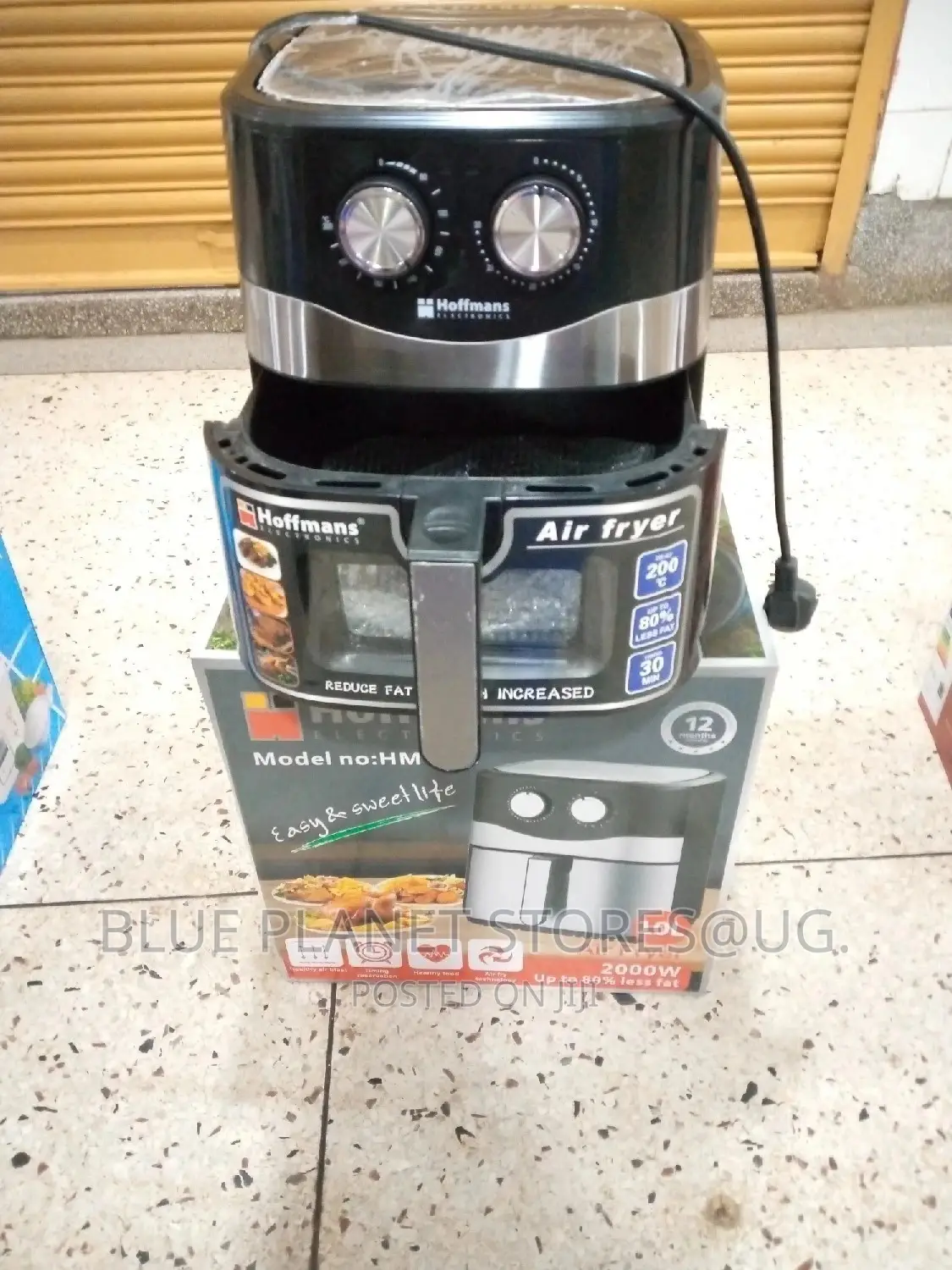 HOFFMANS 10litres Electric Airfryers \\ 2000w \\ HM-778