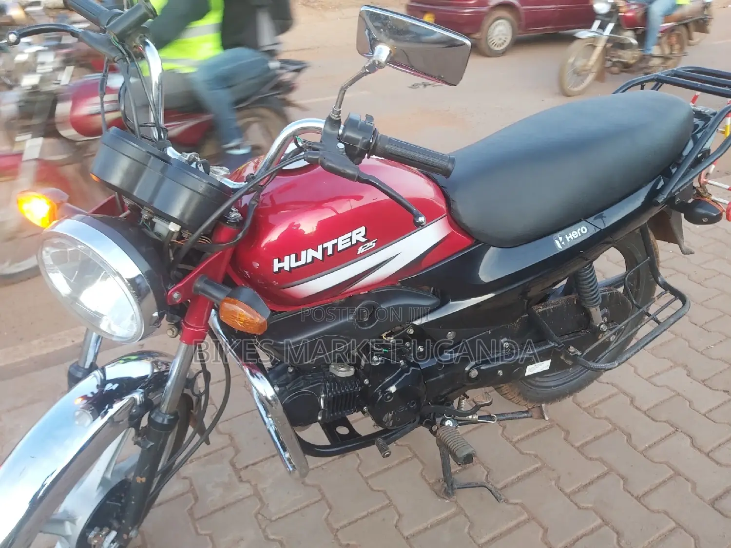 New Hero Hunter 125 2022 Red