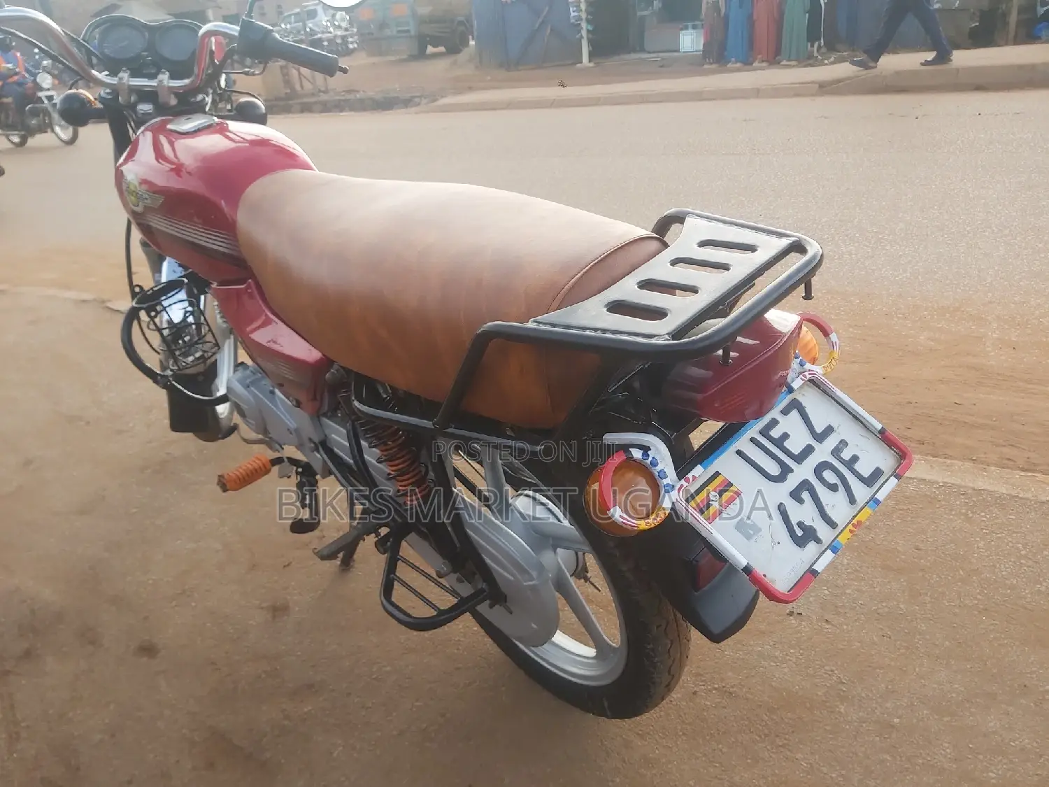 New Bajaj Boxer 100 2018 Red