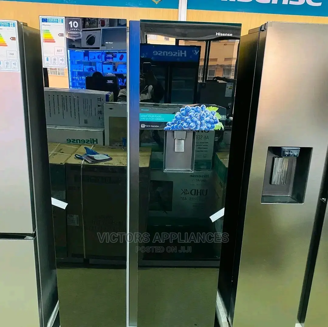 Hisense 670l Side by Side Refrigerator