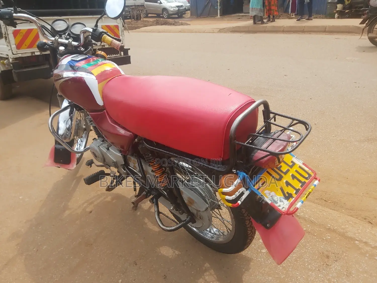 New Bajaj Boxer 100 2017 Red