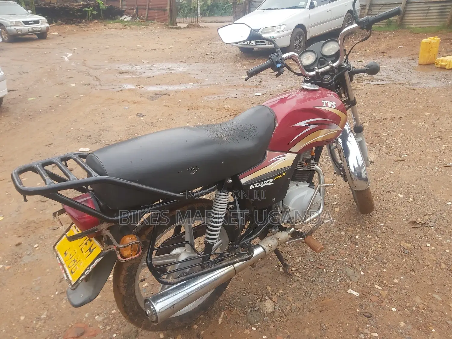 TVS XL 100 2017 Red
