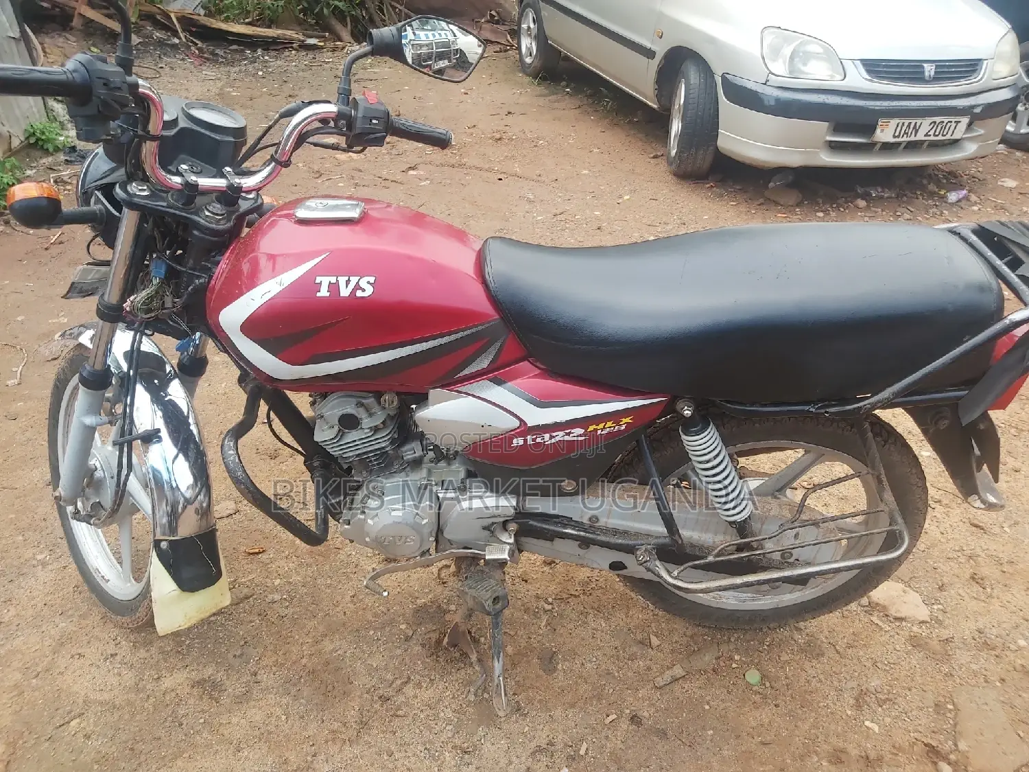 New TVS HLX 125 2018 Red