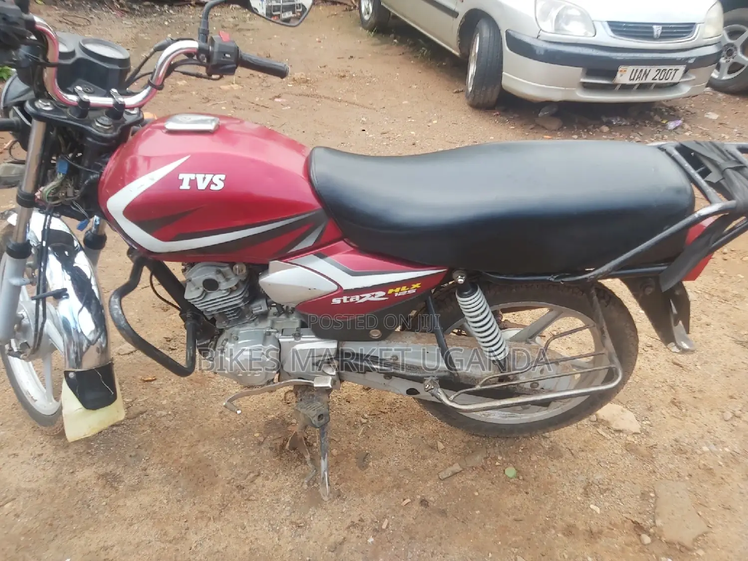 New TVS HLX 125 2018 Red