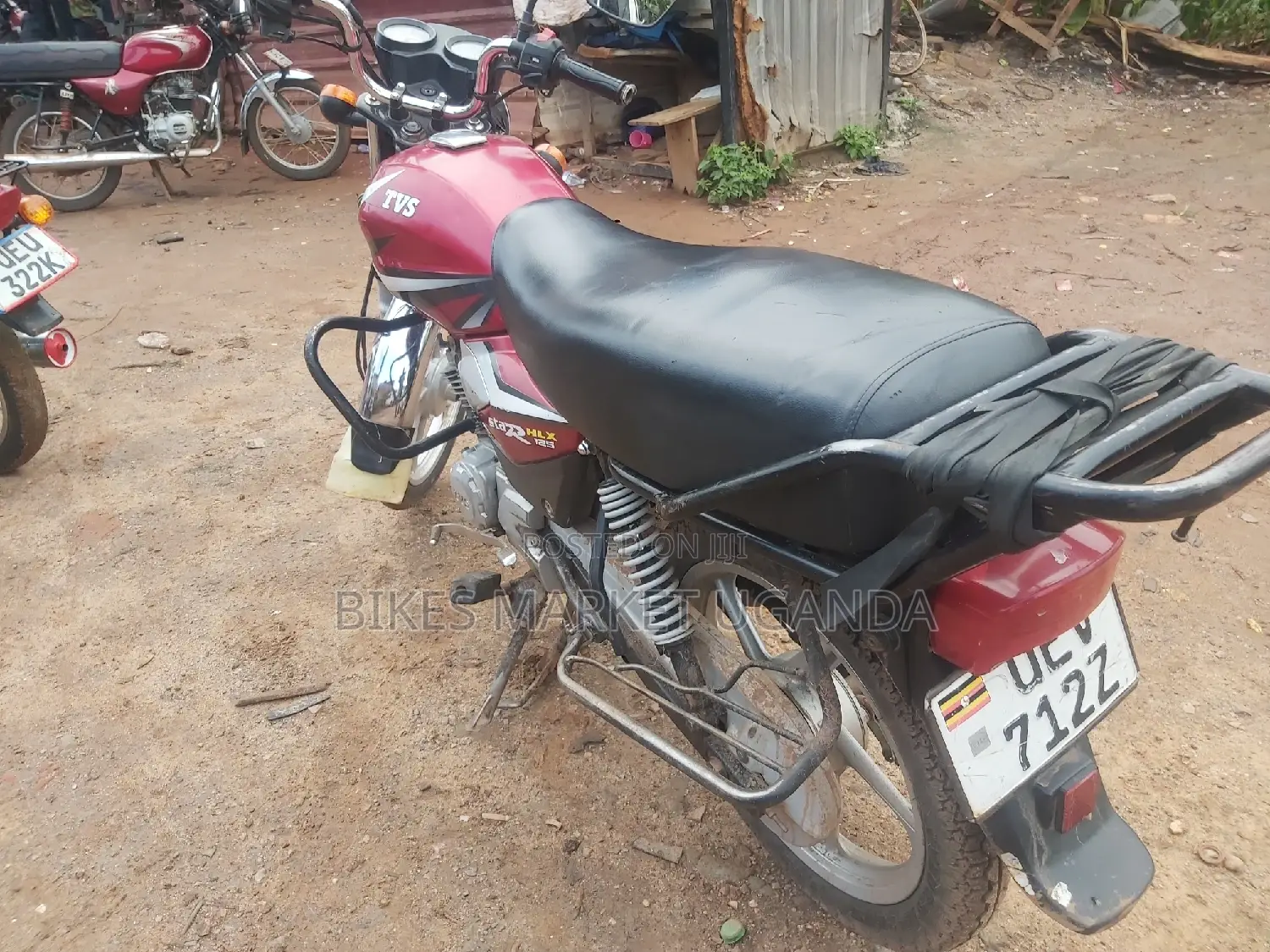 New TVS HLX 125 2018 Red